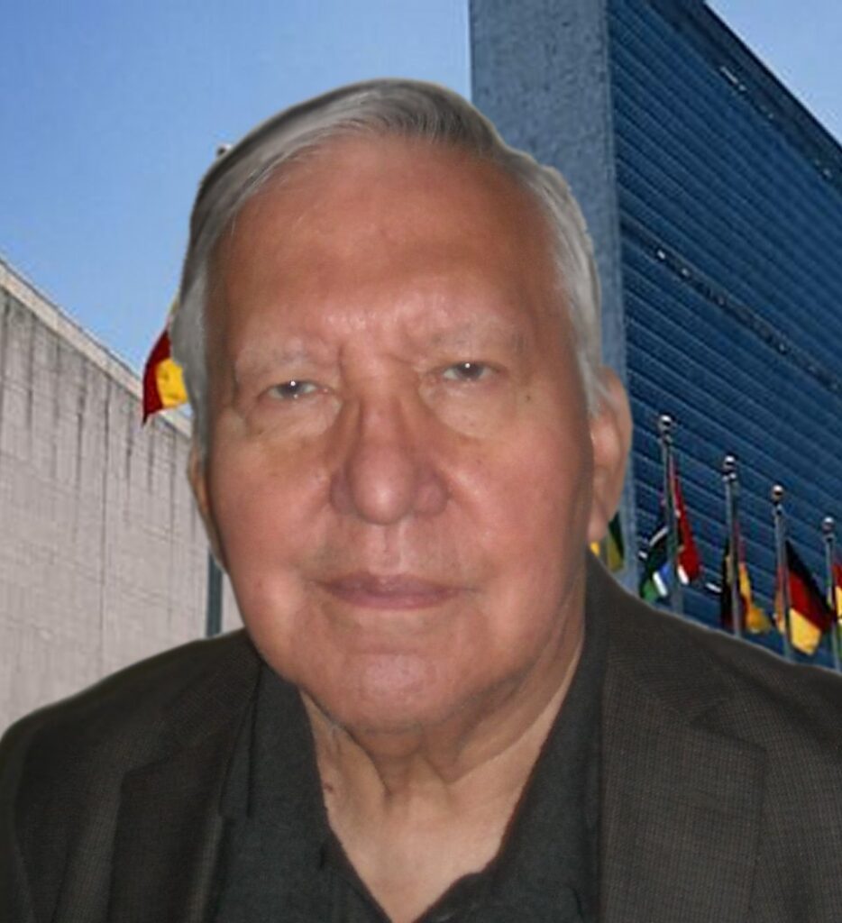 Rudy James Native American United Nations Speaker Discovers Reiki Large